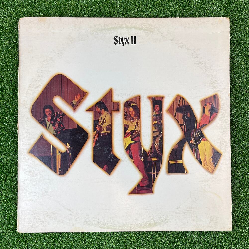 Vintage 1971 Vinyl LP Record Album Styx Styx II Wooden Nickel